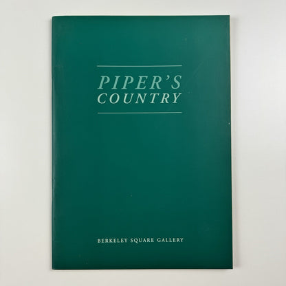 [John] Piper's Country | Berkeley Square Gallery 1993 and price list