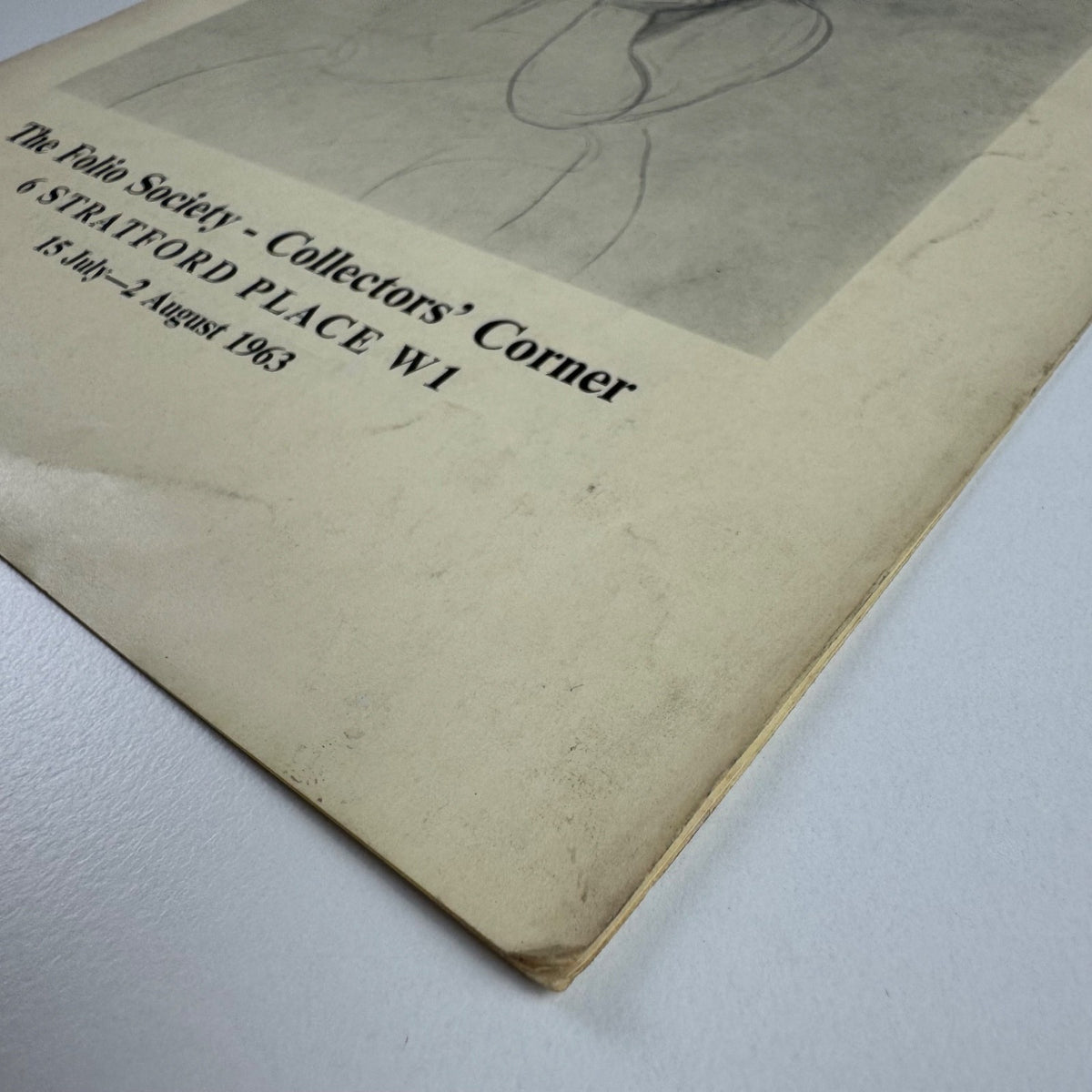 Leaflet Drawings by George Romney The Folio Society Collectors' Corner 1963