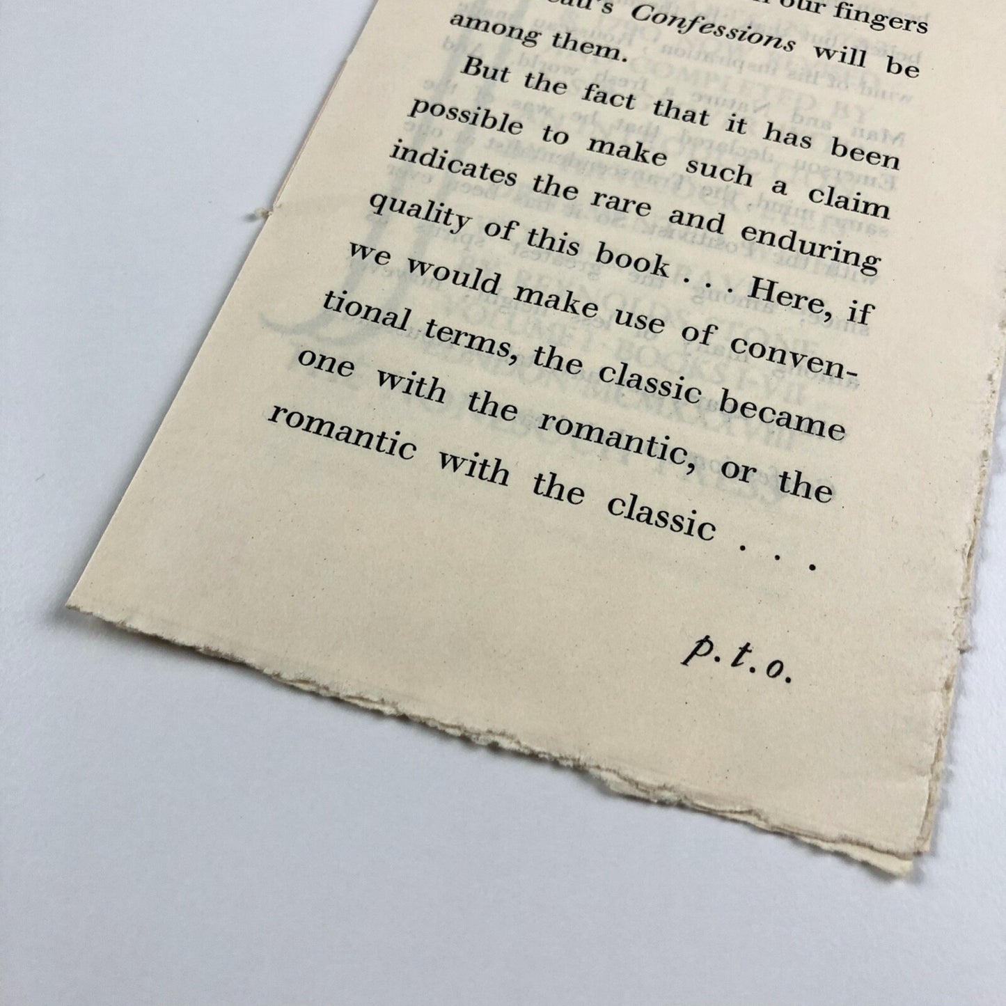 Prospectus for Rousseau’s Confessions | Nonesuch Press, 1938