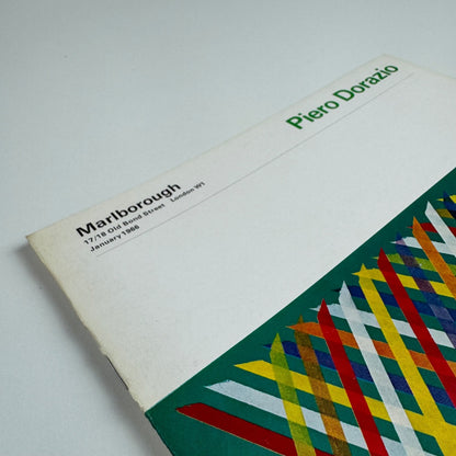 Piero Dorazio | Marlborough Fine Art Jan 1966 design by Gordon House