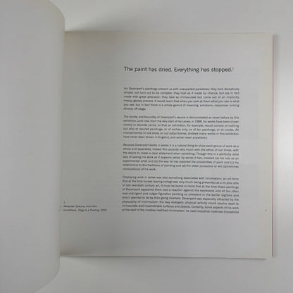Ian Davenport | Ikon Gallery exhibition catalogue, 2004