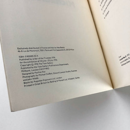 Michael Moon by Judy Marle | Tate Gallery exhibition catalogue, 1976