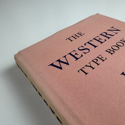 The Western Type Book 194 specimens of typefaces for books Hamish Hamilton 1970 new revised edition foreword by Hans Schmoller