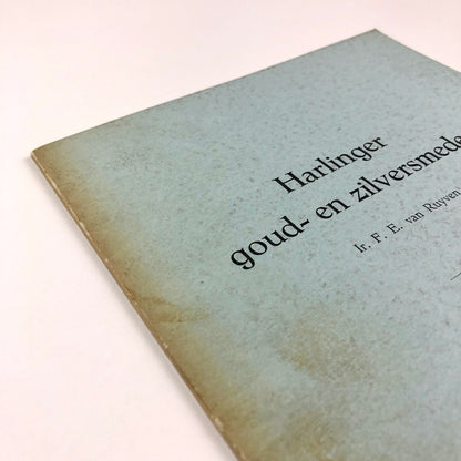 Harlinger goud-en zilversmeden | Ir. F. E. van Ruyven De Vrije Fries 1960