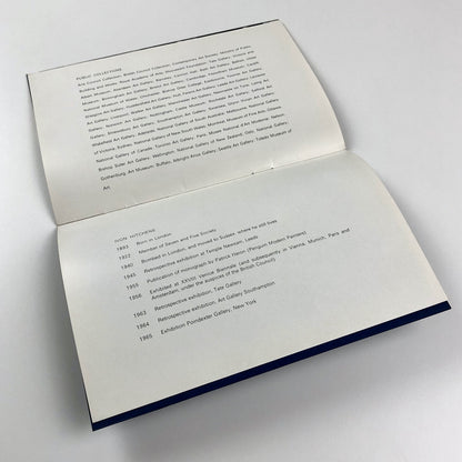 Ivon Hitchens exhibition catalogue | The Waddington Galleries, 1966
