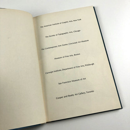 Hermann Zapf: Calligrapher, type-designer and typographer Cincinnati Art Museum 1960-1
