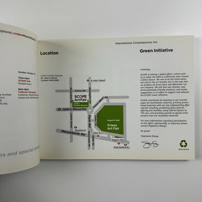 SCOPE – International Contemporary Art Fair | London 16-19 October 2008 | Catalogue