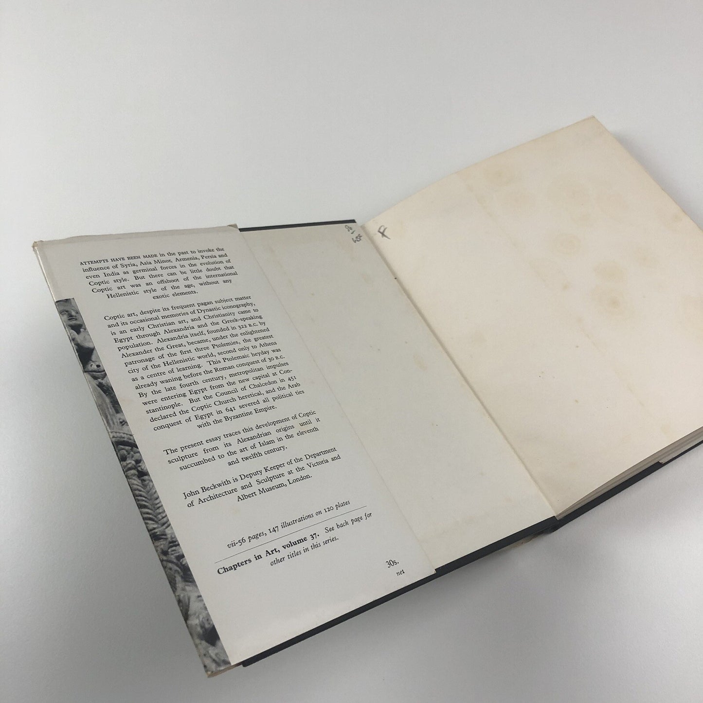 Coptic Sculpture by John Beckwith | Alec Tiranti, 1963 | Hardback