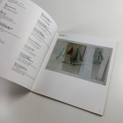 Lyonel Feininger. Drawings and watercolours | Marlborough Sep/Oct 1968 cat.238 typography by Gordon House