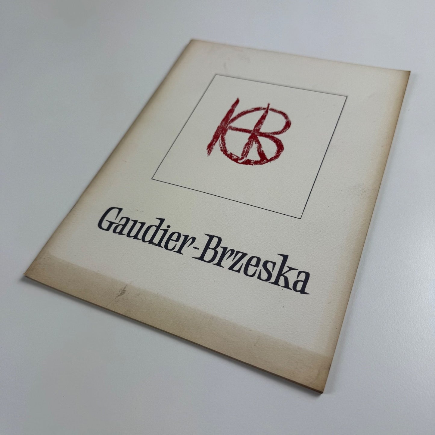 Henri Gaudier-Brzeska. Exhibition of sculpture, pastels & drawings Arts Council