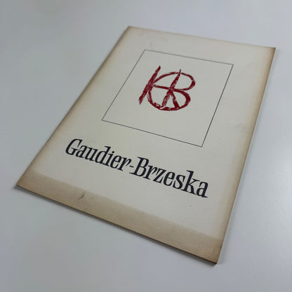 Henri Gaudier-Brzeska. Exhibition of sculpture, pastels & drawings Arts Council
