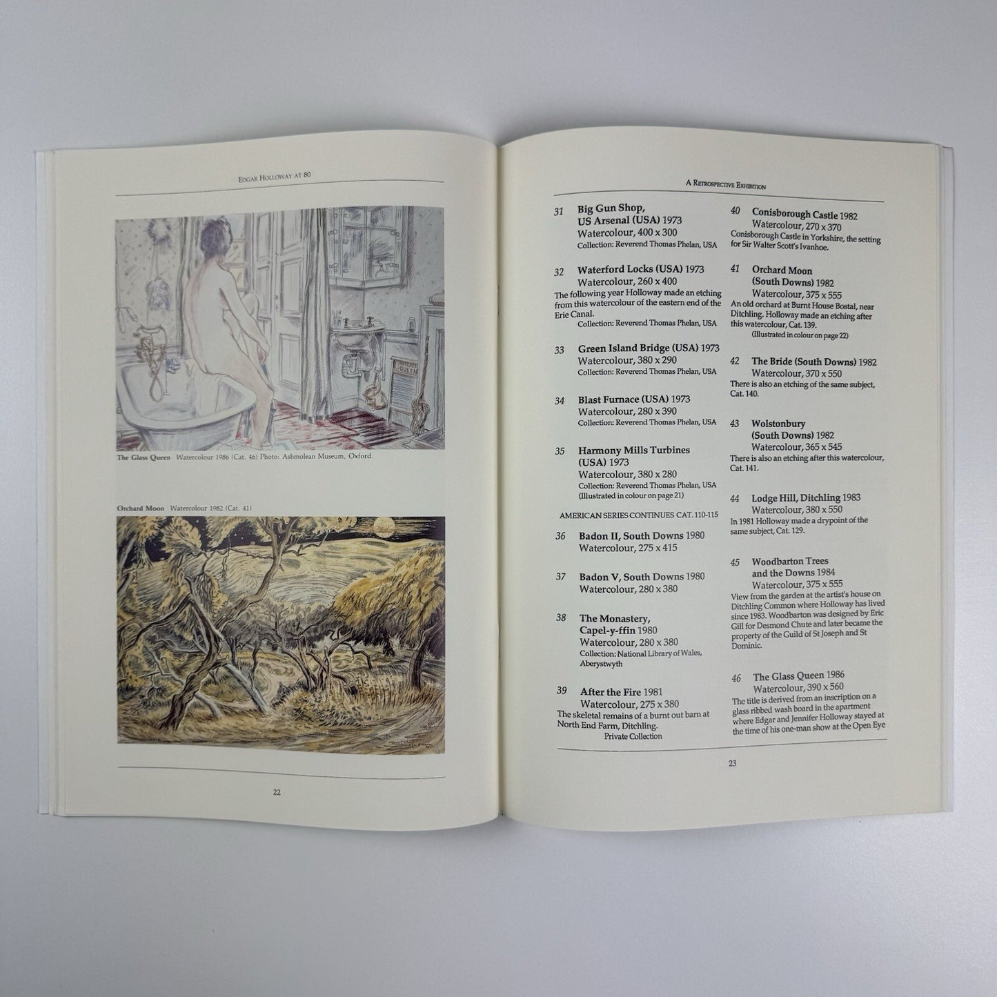 Edgar Holloway at 80 | Wolseley Fine Arts exhibition booklet, 1994