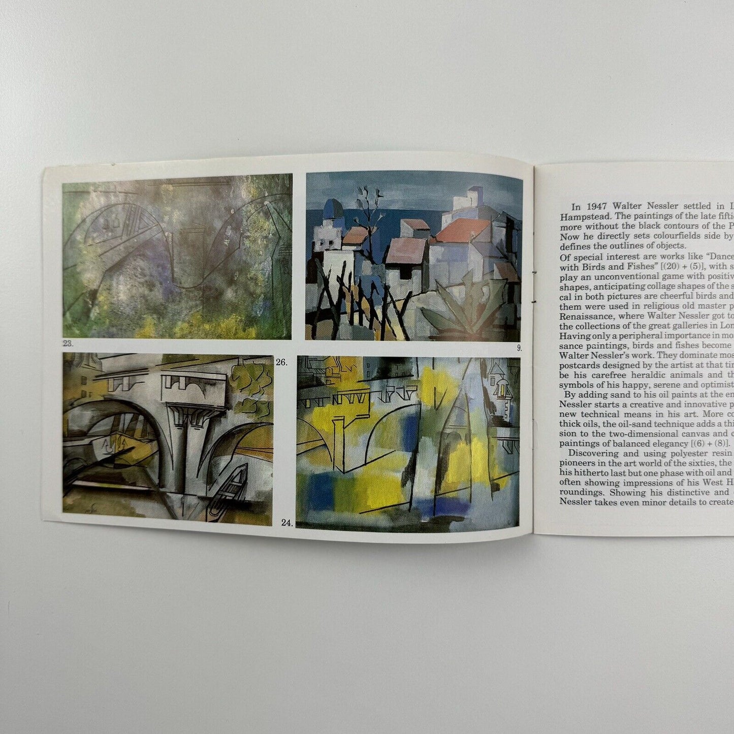 Walter Nessler Through the Years – 1940s to 1990 | John Denham Gallery booklet, 1990