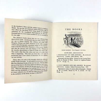 British Book Illustration 1935-1945 | The National Book League, 1946