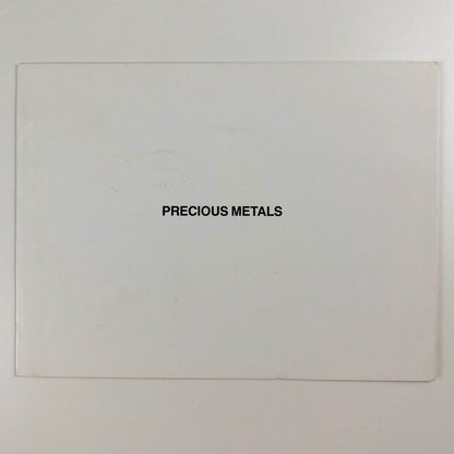 Precious Metals – Ten photo-triptychs by Roger Palmer | Serpentine private view invitation, folded card