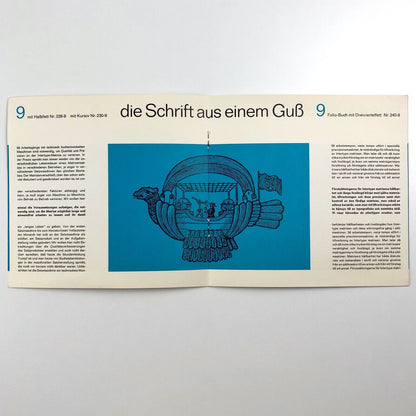 Immer vor dem Wind - mit Folio | Type specimen booklet | Harris-Intertype, undated