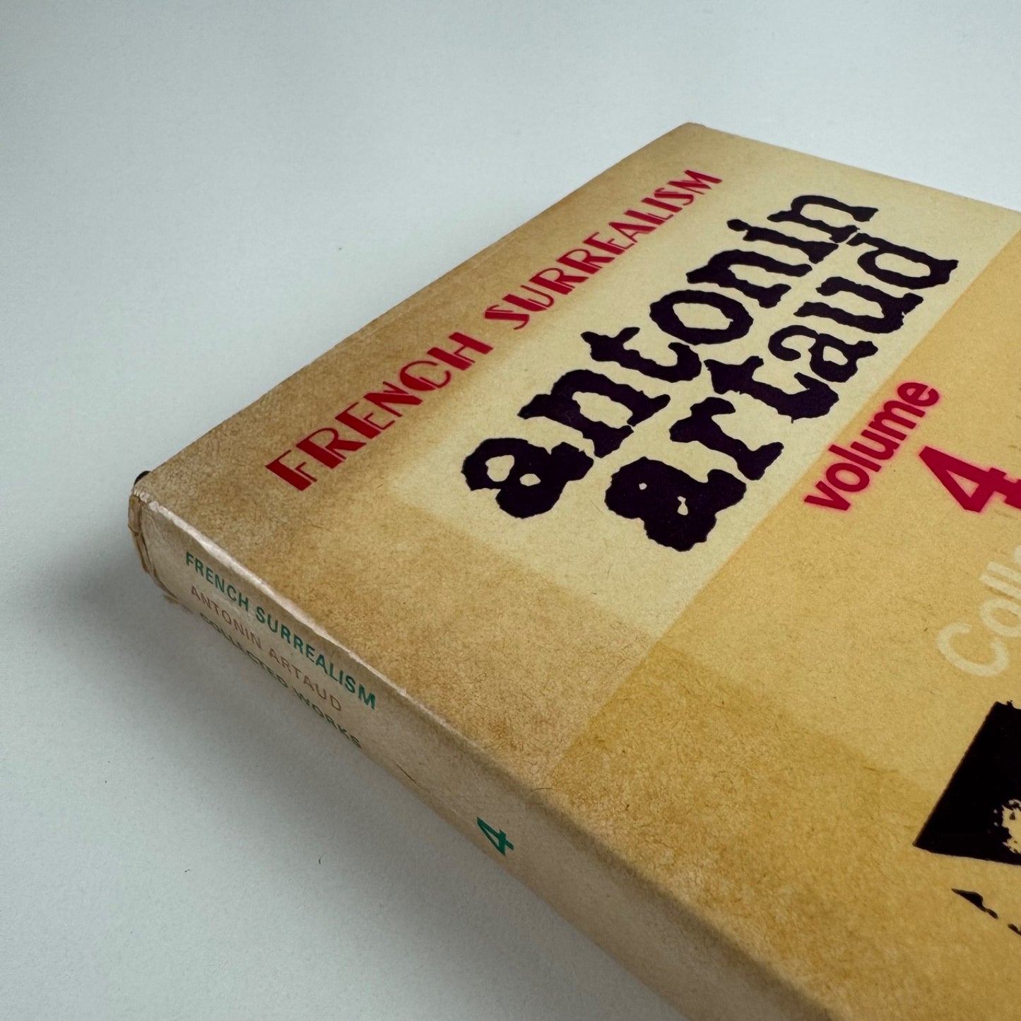 French Surrealism by Antonin Artaud Collected works vol 4 | Calder & Boyars, 1974