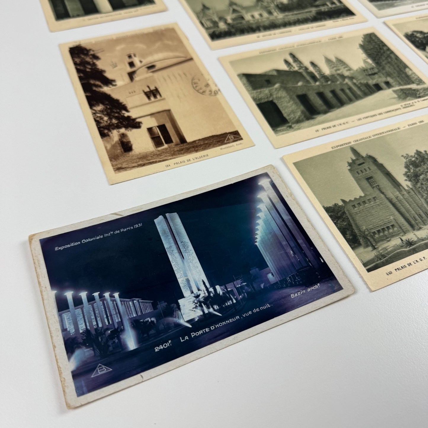22 postcards relating to the Exposition Coloniale Internationale de Paris 1931