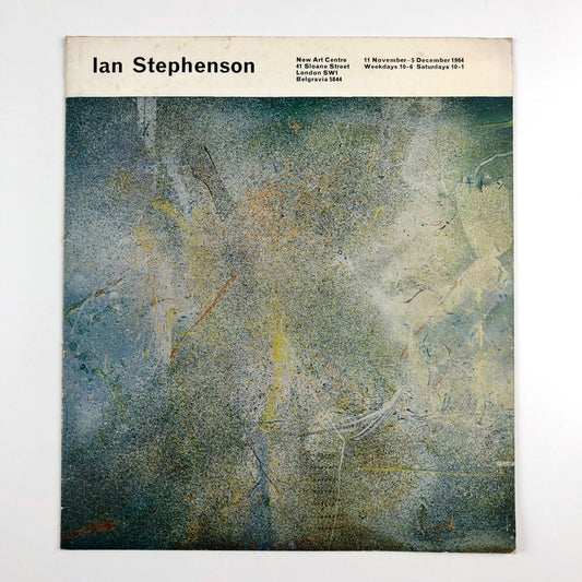 Ian Stephenson – New Art Centre London, 1964 | Folded card