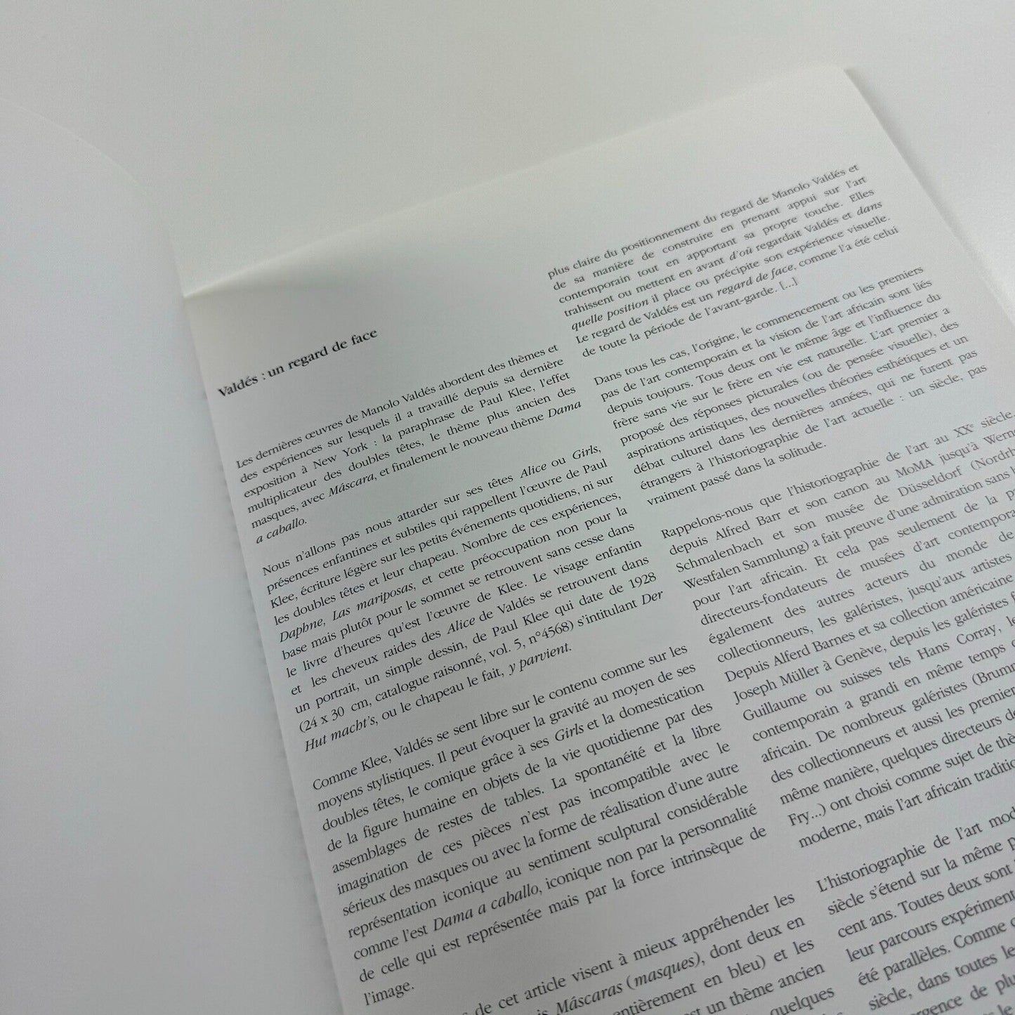 Manolo Valdés. Peintures et sculptures | Marlborough Monaco, 2009