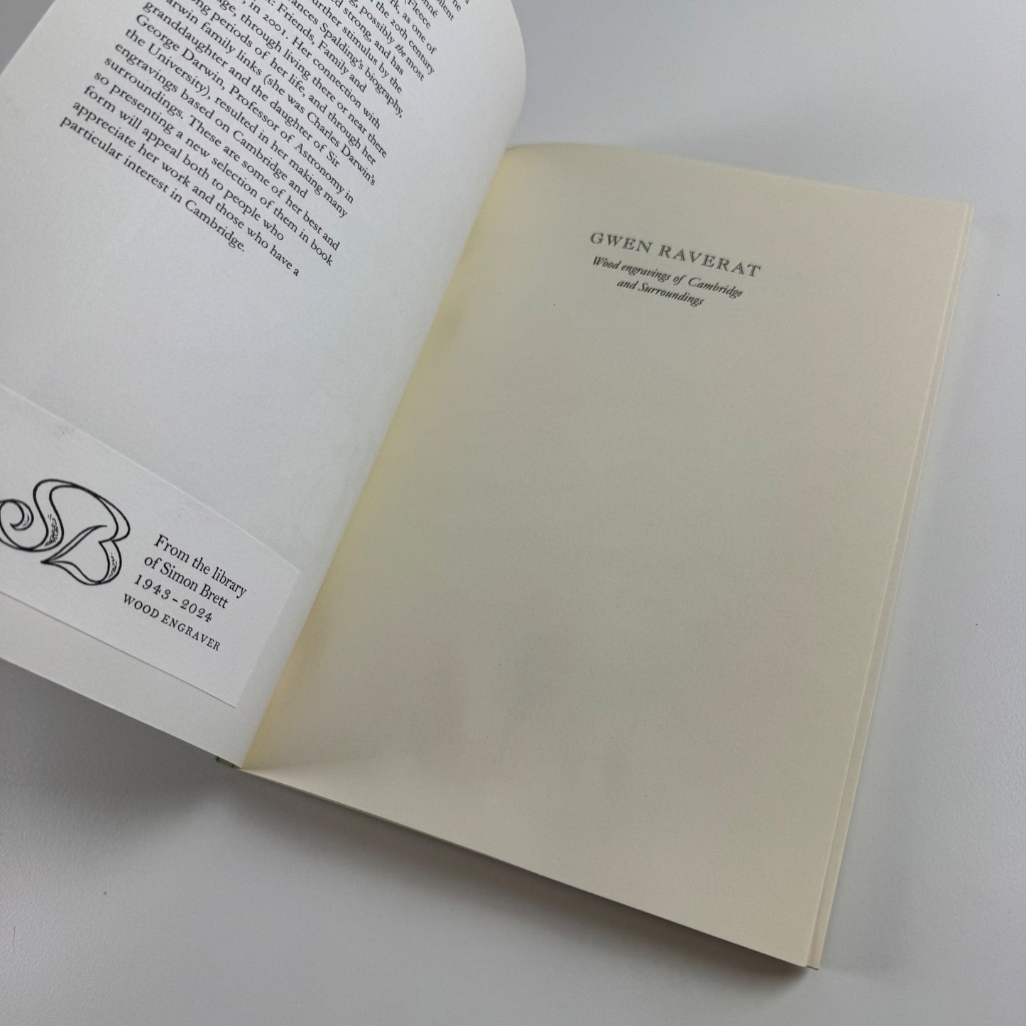 Gwen Raverat Wood engravings of Cambridge and Surroundings ed Rosemary Davidson | Broughton House Books, 2003