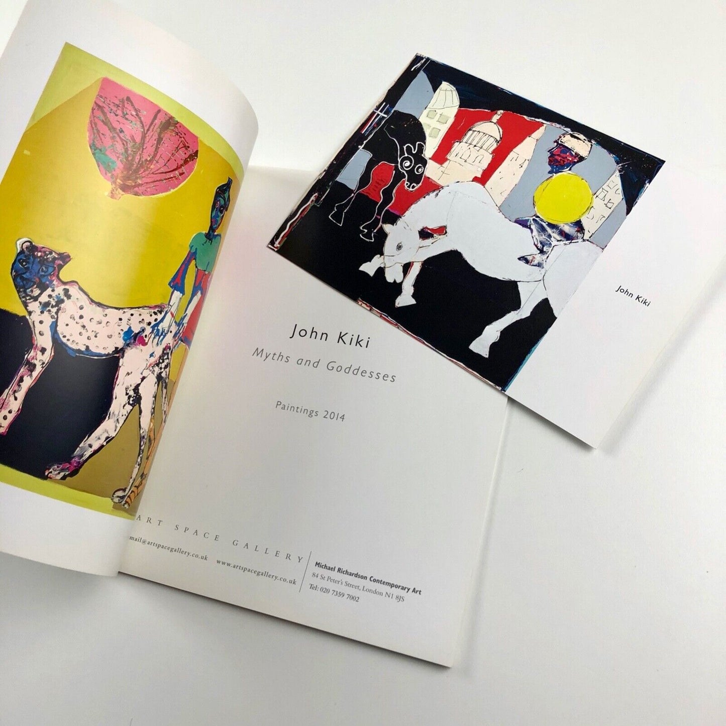 John Kiki. Myths and Goddesses. Paintings 2014 | Art Space Gallery, 2014