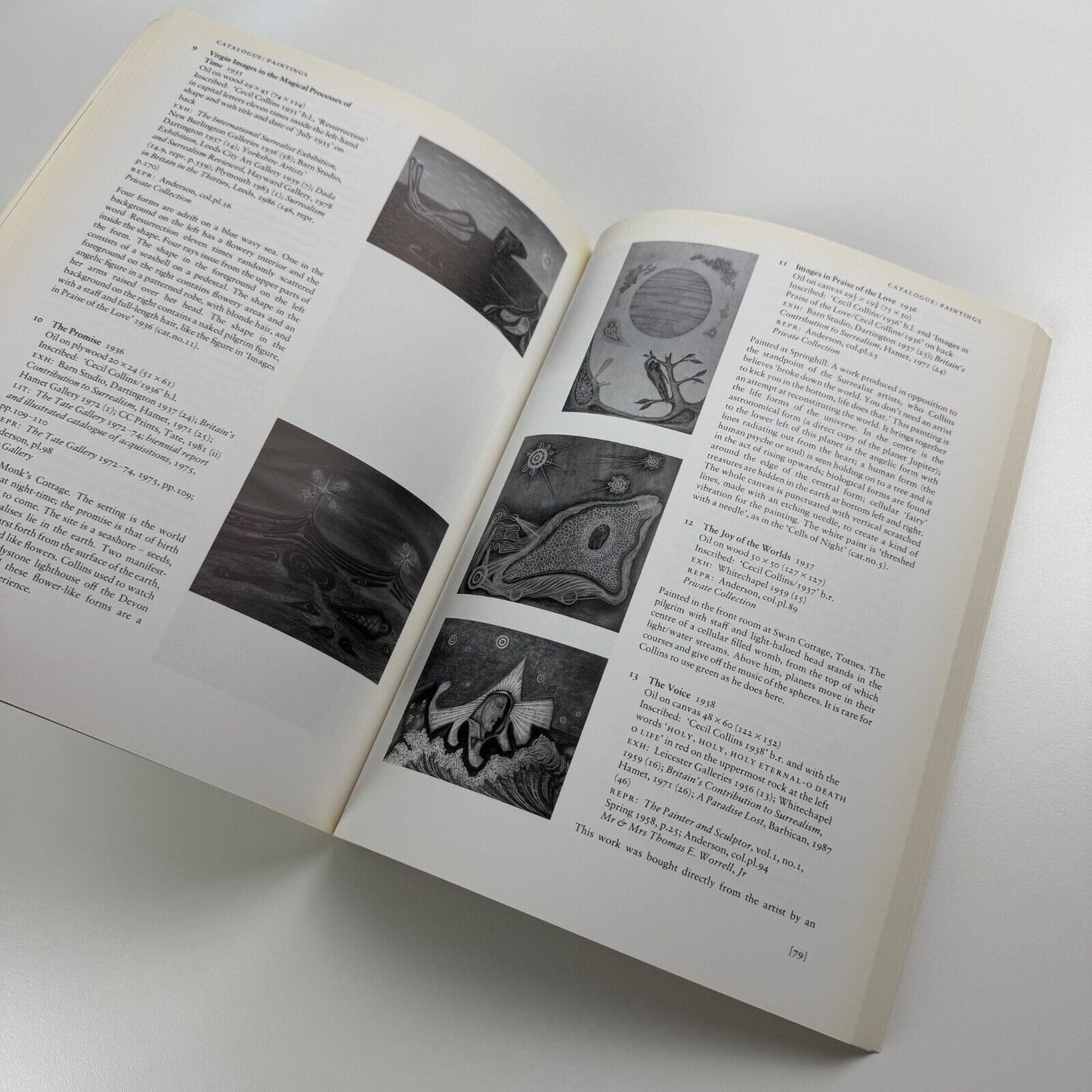 Cecil Collins. A Retrospective Exhibition | Tate Gallery, 1989