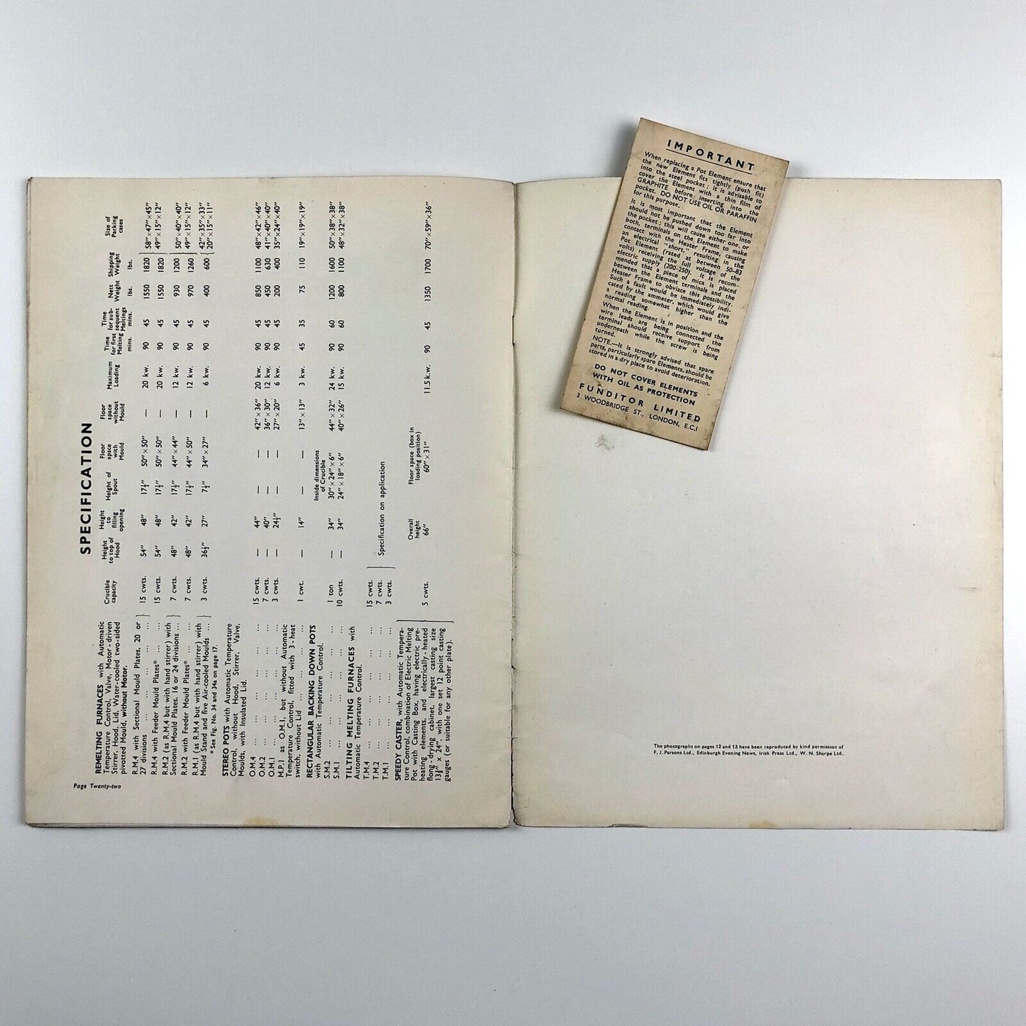 Electro-Funditor for Intertype Composing Machines | Trade booklet undated 1930s?