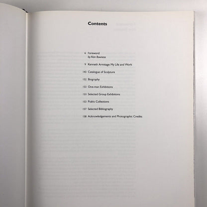 Kenneth Armitage Life and Work | text edited by Tamsyn Woollcombe | Lund Humphries 1997