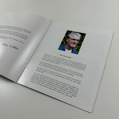 Jonathan Pike Recent Paintings – exhibition catalogue booklet | W.H. Patterson Fine Arts, 2002