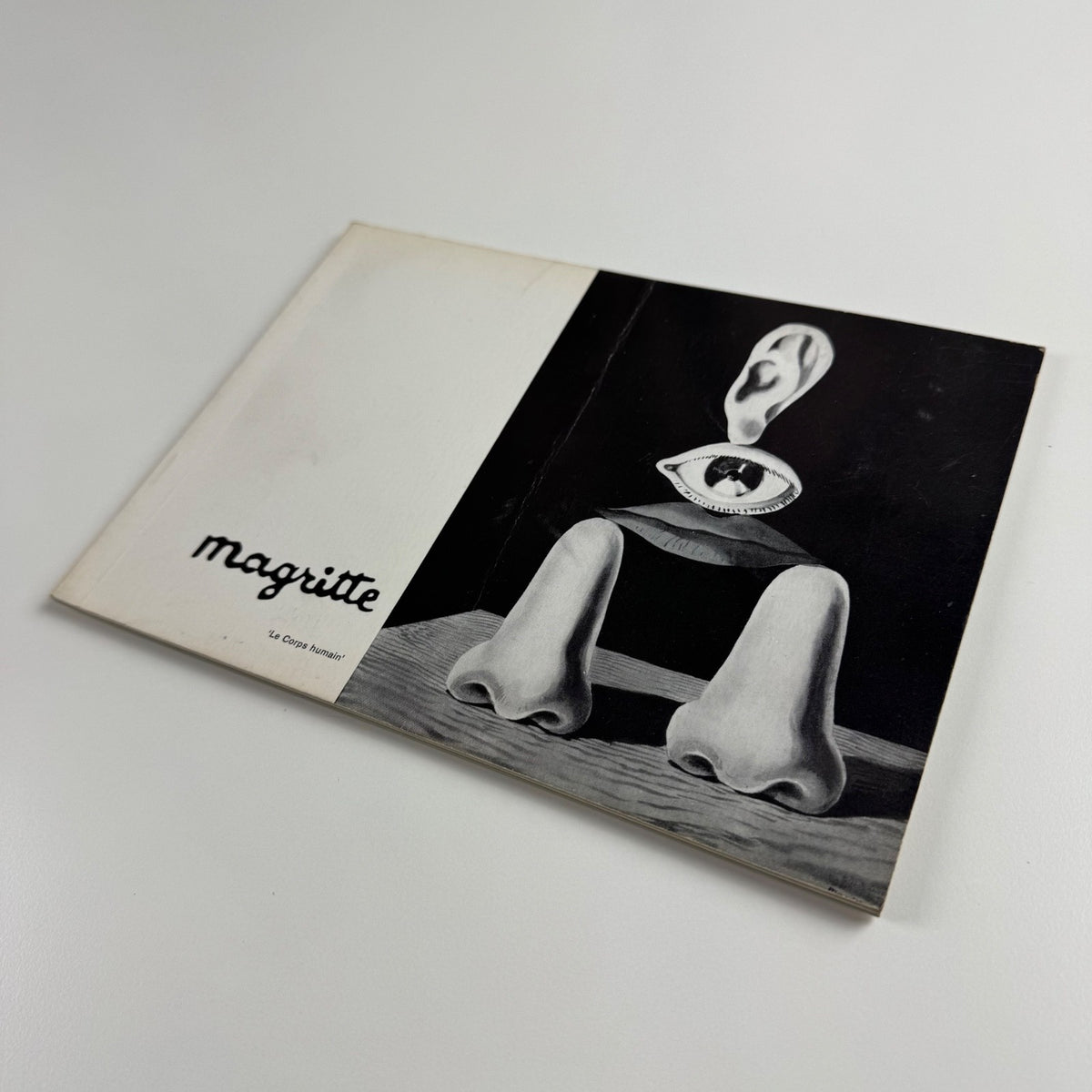 Rene Magritte. Paintings, Drawings, Gouaches | Obelisk Gallery, 1961 edited by Philip M. Laski | inscribed to the Belgian journalist Hugo van de Pierre by Magritte