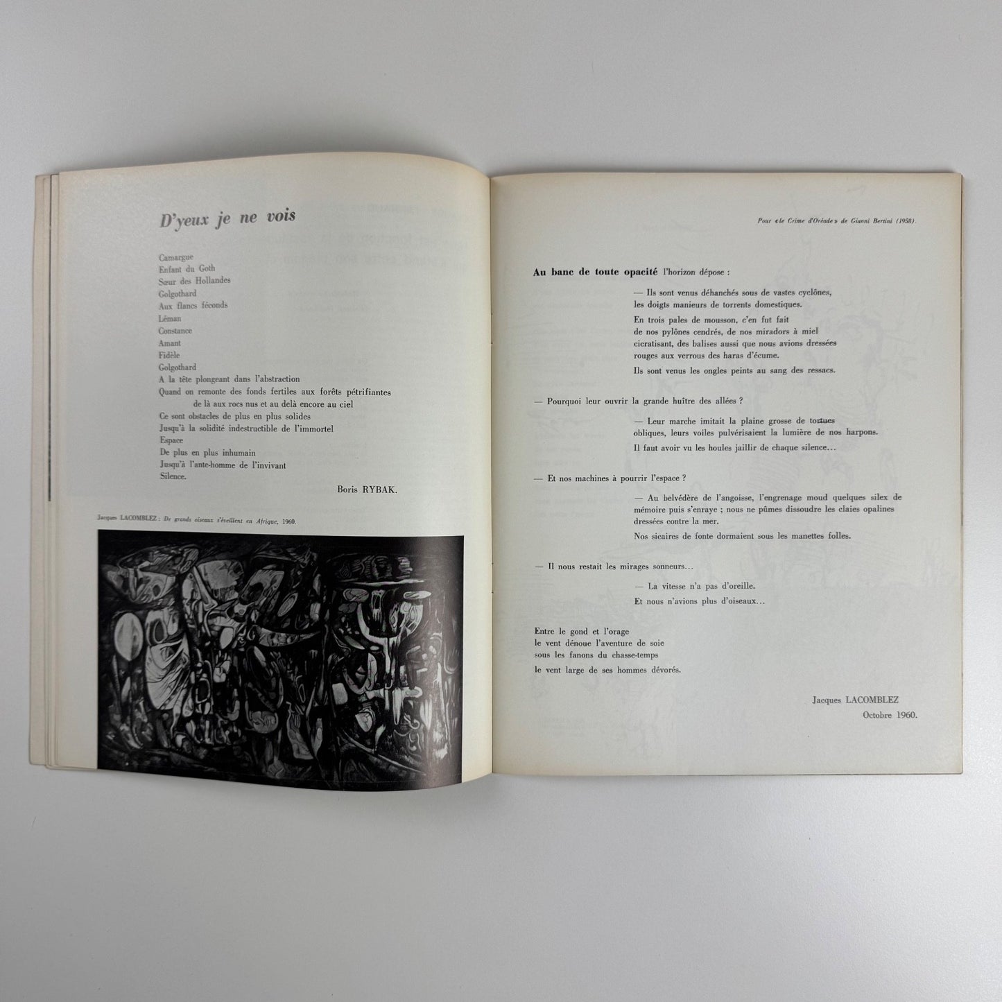edda 3 No 3 March 1961. Cahiers internationaux de documentation sur la poésie