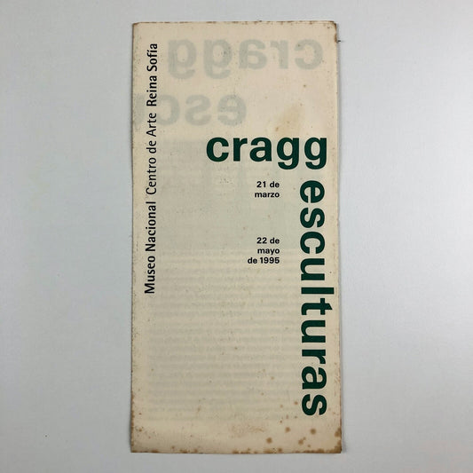 Anthony (Tony) Cragg esculturas | Museo Nacional Centro de Arte Reina Sofia, 1995