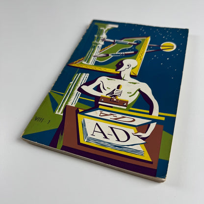 AD Vol 8 No. 1 October/November 1941 cover design by Harry Sternberg