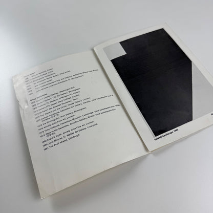 Folding card for Trevor Sutton | S. East Gallery, London, 1981