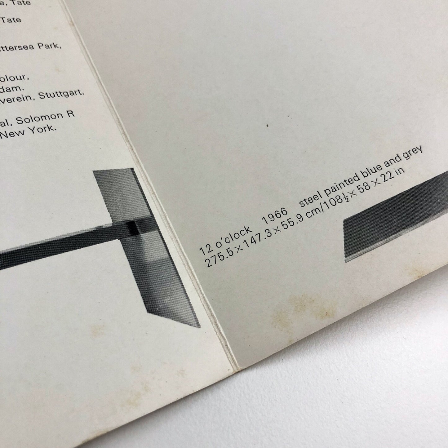 William Turnbull Sculpture and paintings | The Waddington Galleries 6-page card, 1967