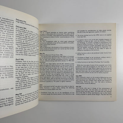 CC41 Utility Furniture and Fashion 1941-1951 | Geffrye Museum, 1974
