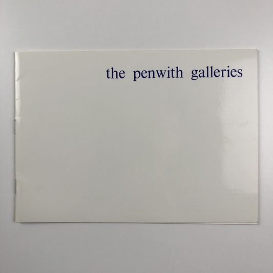The Penwith Galleries promotional leaflet c1976 intro Frank Halliday