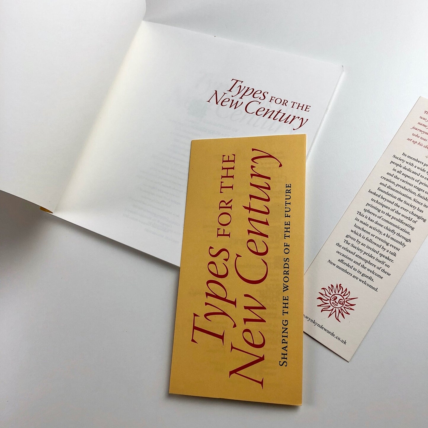 Types for the New Century | The Worshipful Company of Stationers and Newspaper makers | 2012 exhibition catalogue