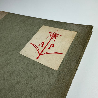 Folder type specimens The choice of type-faces in book-production | Alcuin Press, undated