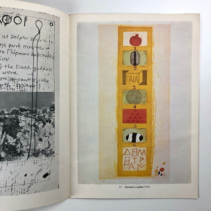 Joe Tilson. Graphics 1975-78 | Proscinemi Oracles | Waddington & Tooth Galleries catalogue | Design by Gordon House