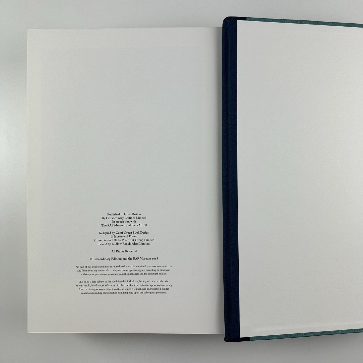The RAF Centenary Anthology 1918-2018 – Harrier edition | Extraordinary Editions | Limited edition: numbered 7