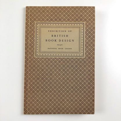 Exhibition of British Book Design | National Book League, 1950 | Harry Carter and Lynton Lamb