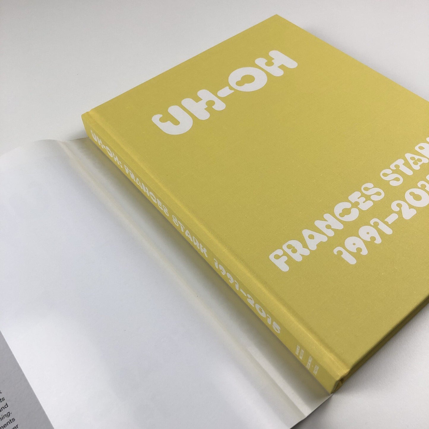 UH-OH Frances Stark 1991-2015 | Hammer Museum Prestel catalogue, 2015