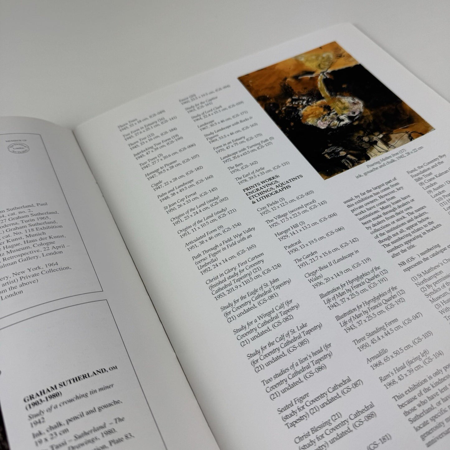 Graham Sutherland | Fine Art & Antiques Fair, Olympia 2003 | Apollo Magazine