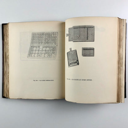 Histoire de l’Imprimerie par l’Image by Marius Audin 4 vols | I. La technique, II. La Lettre D'Imprimerie, III. Esthétique du Livre; IV. Bibelots ou Bilboquets | Henry Jonquières, Paris 1928-29