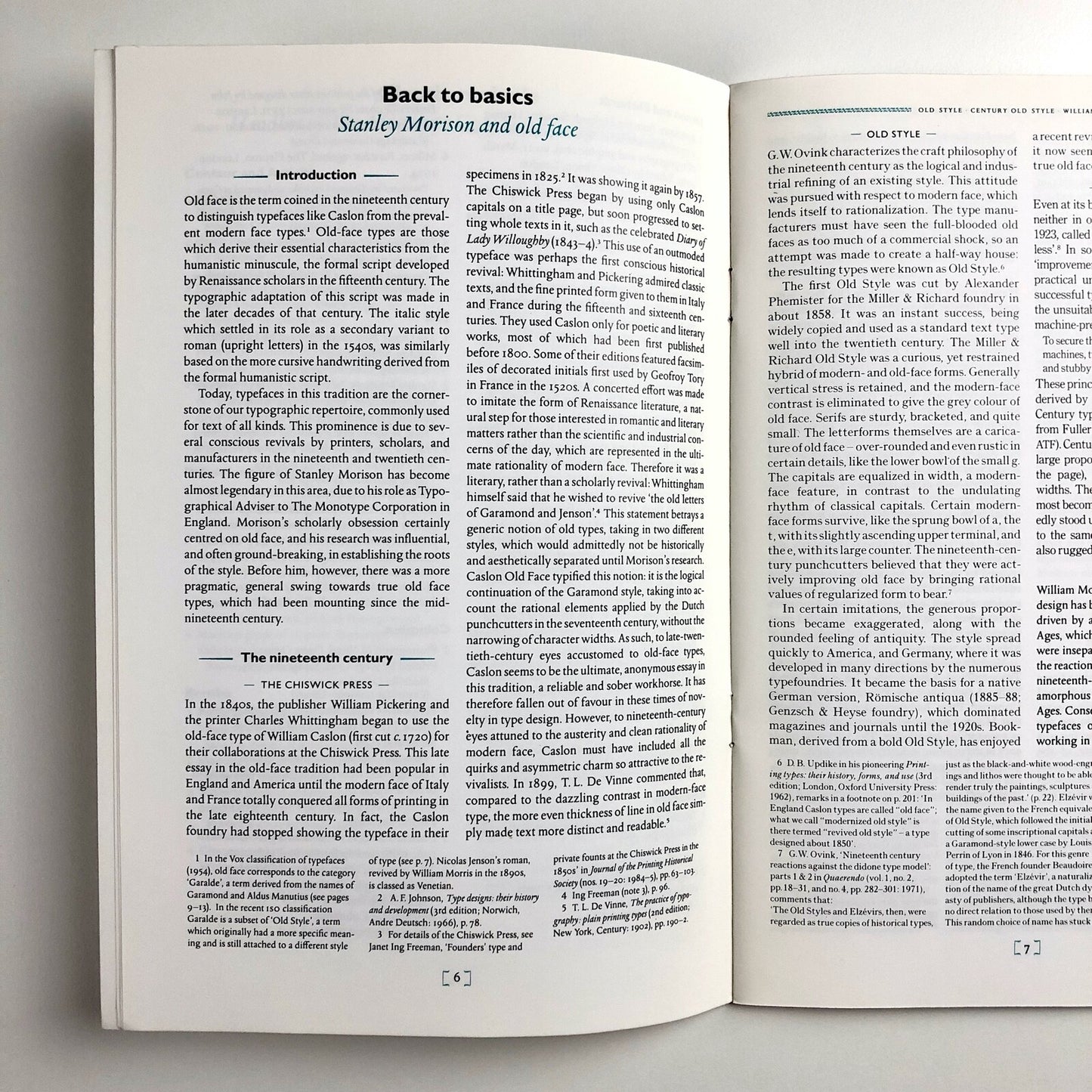Classic Revivals – Monotype Conference Exhibition, 1992 | Stanley Morison, Chris Burke