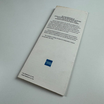 Promotional leaflet for Je suis le cahier: The Sketchbooks of Picasso | The Pace Gallery 1986