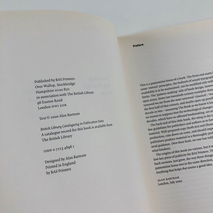 Creating the Printed Page. A Guide for Authors, Publishers and Designers | BAS, 2000