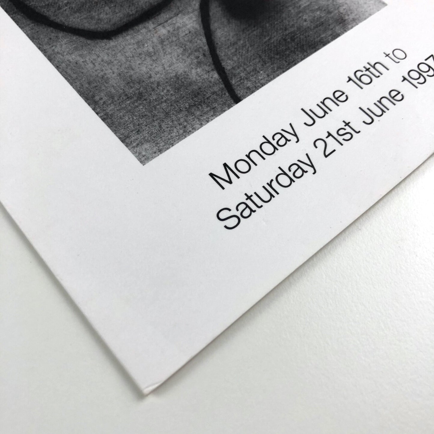 John Pasmore – Object & Observer, Paintings & Sculpture | The Air Gallery folded card, 1997